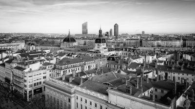 LYON-Vue sur les toits
