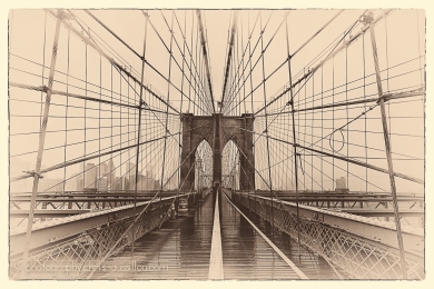 04-Brooklin Bridge sous la pluie 3-221-N&B-S© .jpg