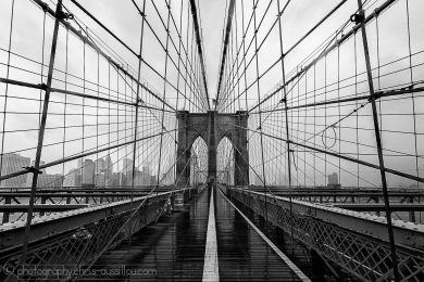 26-Brooklin Bridge sous la pluie-3-221-N&B-©S.jpg